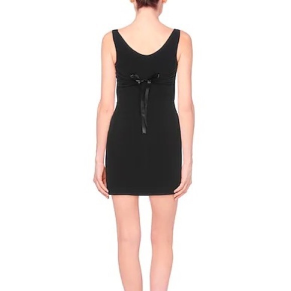 Moschino Couture Front Zip Black Dress - Picture 3 of 13